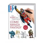 Книга на немски език, Die Kunst des Zeichnens - Comic, Manga, Fantas