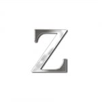 Декоративен символ RicoDesign, "z", SILVER, 24/21 mm