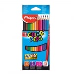Комплект цветни моливи, Maped, Color Peps, 12 цв.