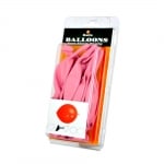 Балони Link-O-Loon, ф 30 cm, 10 бр., розов