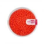 Индиански перли, непрозрачни, ф 2,6 mm, ~1100 бр., червени