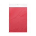 Шифонен шал от естествена коприна, Chiffon, 55 x 180 cm, червен
