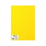 Филц текстилен, 3,5 mm, 30 x 45 cm, 1л в пакет, лимонено