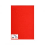 Филц текстилен, 3,5 mm, 30 x 45 cm, 1л в пакет, червен