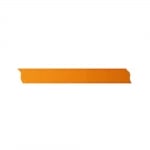 Лента декоративна UNIBAND, 15 mm, 10m, оранжев