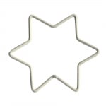 Телена форма за украсяване, 10 cm, звезда