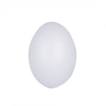 Яйце от стиропор, бял, H 100 mm