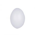 Яйце от стиропор, бял, H 70 mm