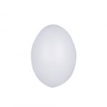 Яйце от стиропор, бял, H 80 mm