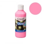 Фосфорисцентна боя CREALL GLOW, 250 ml, розова