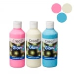 Комплект фосфорисцентна боя CREALL GLOW, 3 х 250 ml