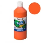 Прозрачна водна боя CREALL TRANS, 500 ml, оранжева