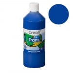 Прозрачна водна боя CREALL TRANS, 500 ml, синя