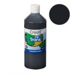 Прозрачна водна боя CREALL TRANS, 500 ml, черна
