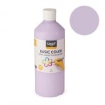 Плакатна боя BASIC COLOR, 500 ml, пастелно виолетова