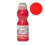 Плакатна боя с тампон CREALL SPONGY, 70 ml, червена