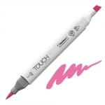 Маркер TOUCH TWIN BRUSH, RP6, Vivid Pink