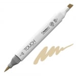 Маркер TOUCH TWIN BRUSH, BR115, Flax