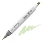 Маркер TOUCH TWIN BRUSH, GY167, Pale Green Light