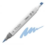 Маркер TOUCH TWIN BRUSH, PB183, Phthalo Blue