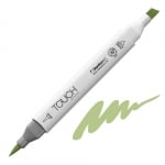 Маркер TOUCH TWIN BRUSH, GY237, Willow Green