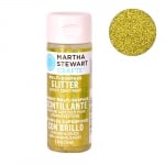 Боя акрилна Martha Stewart, 59 ml, Glitter, yellow barite