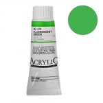 Акрилна боя ARTISTS' ACRYLIC, 50 ml, Fluorescent Green