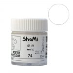 Плакатна боя SHAMI POSTER, 20 ml, White