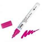 Маркер за стъкло Glass Color Pen, връх 2-4 mm, розов