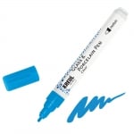 Маркер за стъкло Glass Color Pen, връх 2-4 mm, светлосин