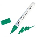 Маркер за стъкло Glass Color Pen, връх 2-4 mm, зелен