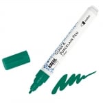 Маркер за стъкло Glass Color Pen, връх 2-4 mm, тъмнозелен