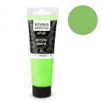 Акрилна боя CREALL-STUDIO-ACRYLICS, 120 ml, флуорисцентно зелен