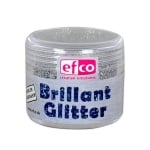 Brillant Glitter fine, брилянтен блясък, 12 g, сребро
