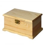 Дървена кутия, 16 х 9 х 8,5 cm, натурален