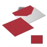 Картичка цветен картон RicoDesign, PAPER POETRY, А7, 240g, DUNKELROT