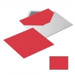 Картичка цветен картон RicoDesign, PAPER POETRY, А7, 240g, ROT