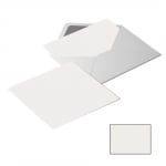 Картичка цветен картон RicoDesign, PAPER POETRY, А7, 240g, WEISS