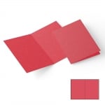 Картичка цветен картон RicoDesign, PAPER POETRY, B6, 240g, ROT