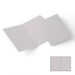 Картичка цветен картон RicoDesign, PAPER POETRY, B6, 240g, SILBERGR.
