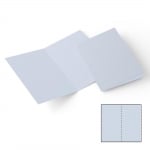 Картичка цветен картон RicoDesign, PAPER POETRY, DL, 240 g, HELLBLAU