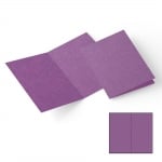 Картичка цветен картон RicoDesign, PAPER POETRY, DL, 240 g, LILA
