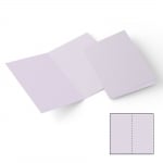 Картичка цветен картон RicoDesign, PAPER POETRY, DL, 240 g, FLIEDER