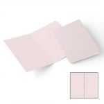 Картичка цветен картон RicoDesign, PAPER POETRY, DL, 240 g, ROSA