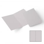 Картичка цветен картон RicoDesign, PAPER POETRY, DL, 240 g, SI.-GR.
