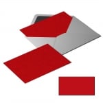 Картичка цветен картон RicoDesign, PAPER POETRY, DL, 240 g, ROT
