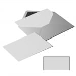 Картичка цветен картон RicoDesign, PAPER POETRY, DL, 240 g, HELLWEISS