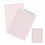 Картичка цветен картон RicoDesign, PAPER POETRY, A4, 240 g, ROSA