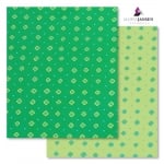 Варио картон, 300 g/m2, 50 x 70 cm, 1л, зелен с конфети