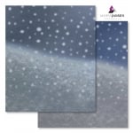 Варио картон, 300 g/m2, 50 x 70 cm, 1л, снеговалеж/ледени кристали